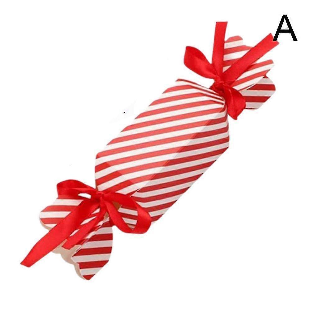 Cake Packing Gift Wrapping Christmas Candy Box Bow Shape Handle Baking Boxes 2025