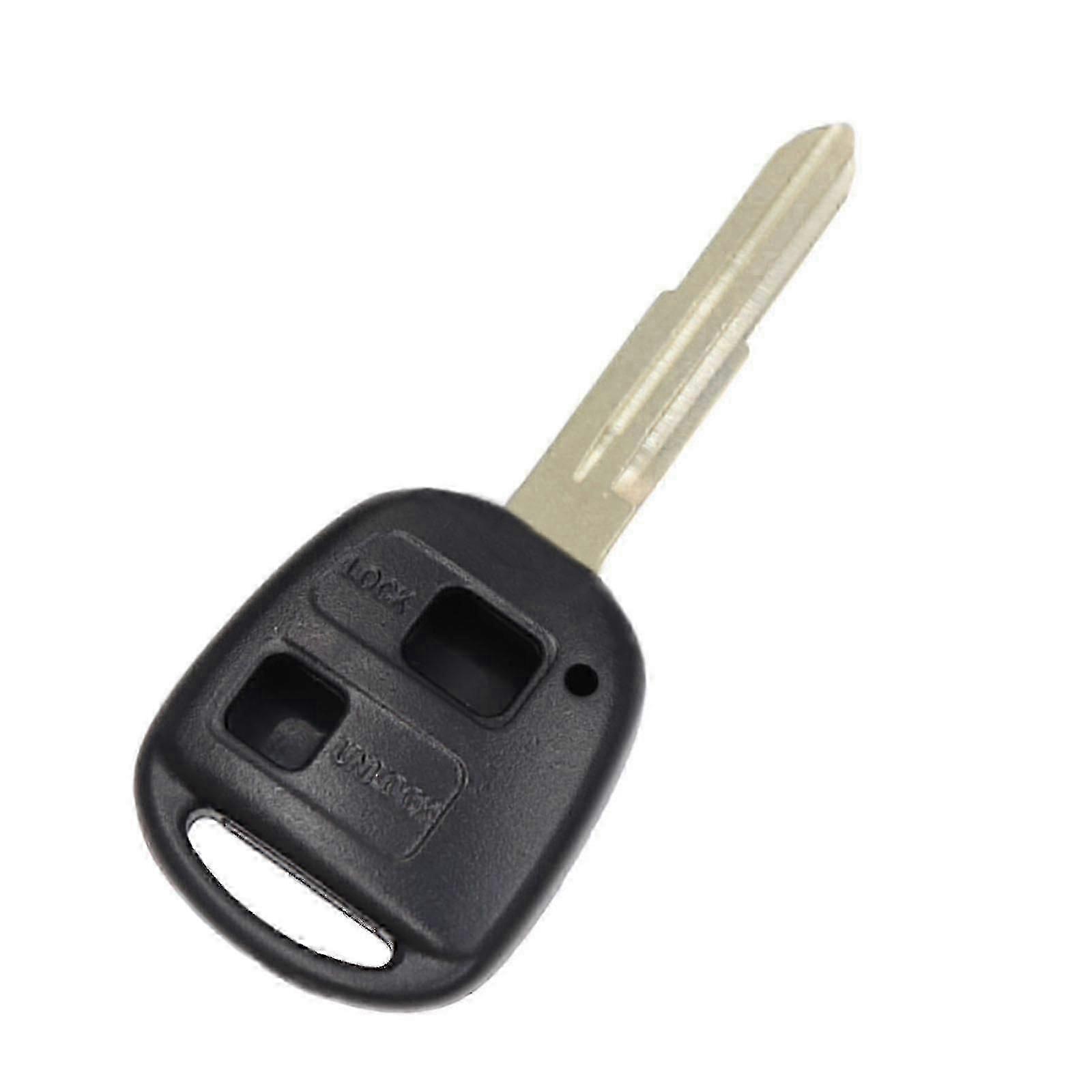 For Toyota Hiace 2-button Replacement Key Shell - Toy41 Blade (Pack of 10)