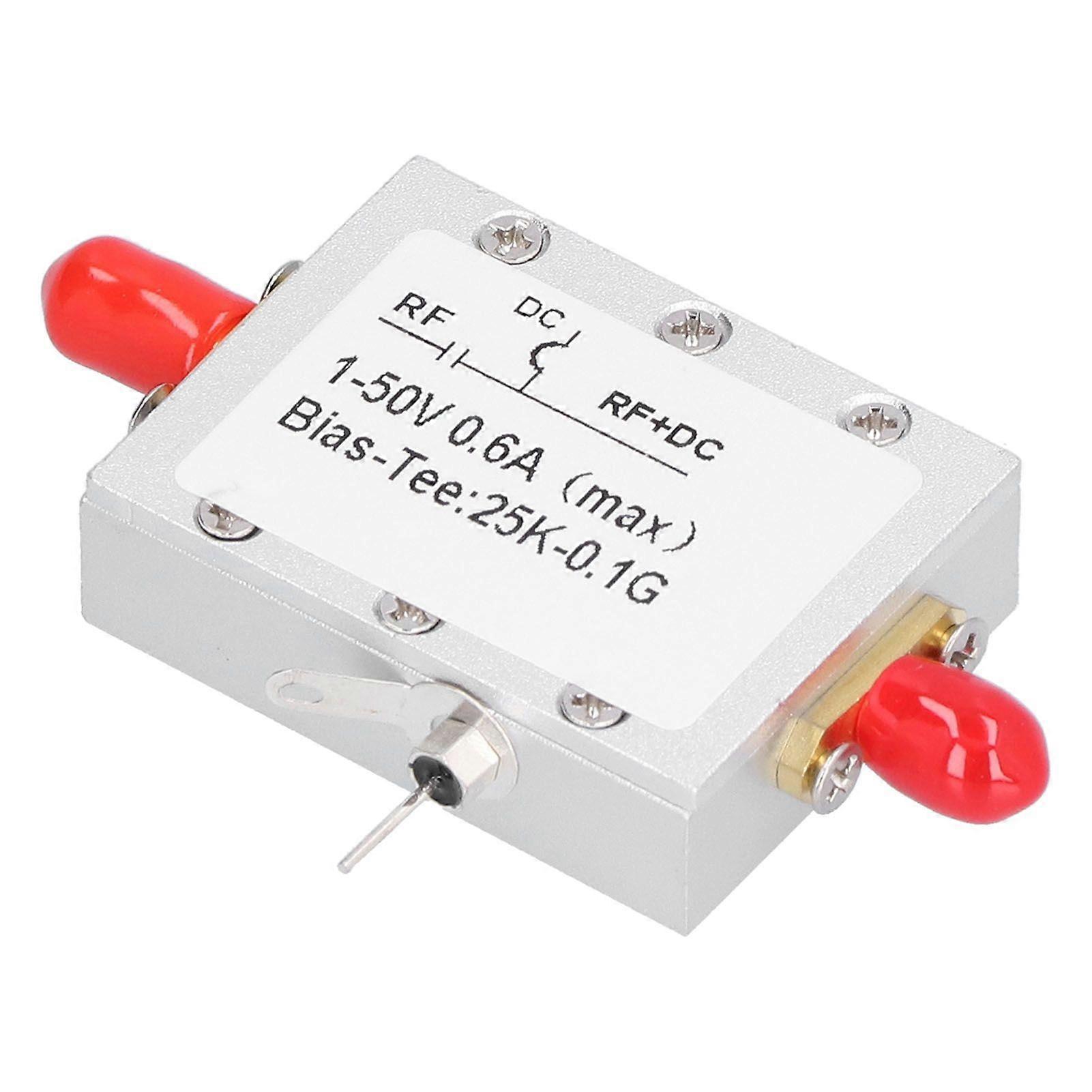 RF Isolated Capacitor Bias Tee Blocker Electronic Components 25K100MHz DC 150V