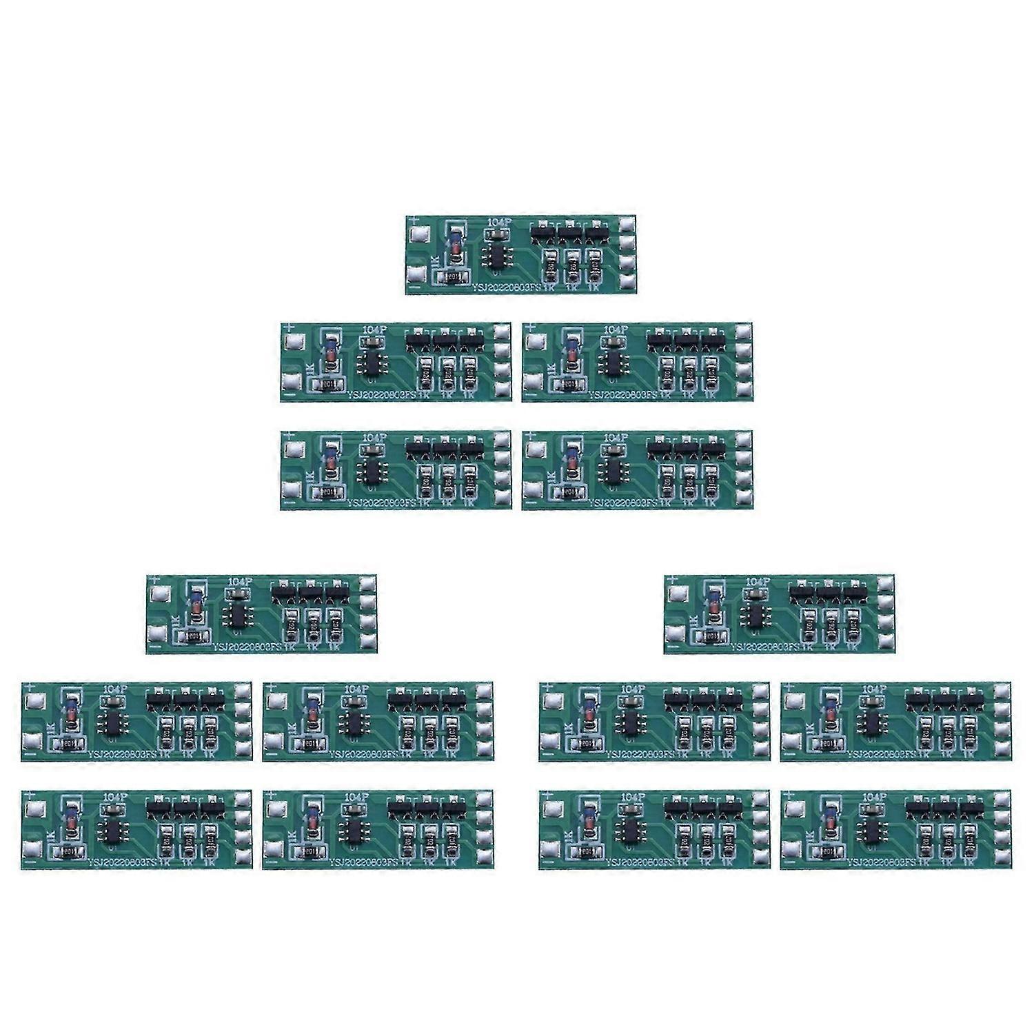 5Pcs 3-12V Flashing LED Light Module Red Blue Pair Flashing