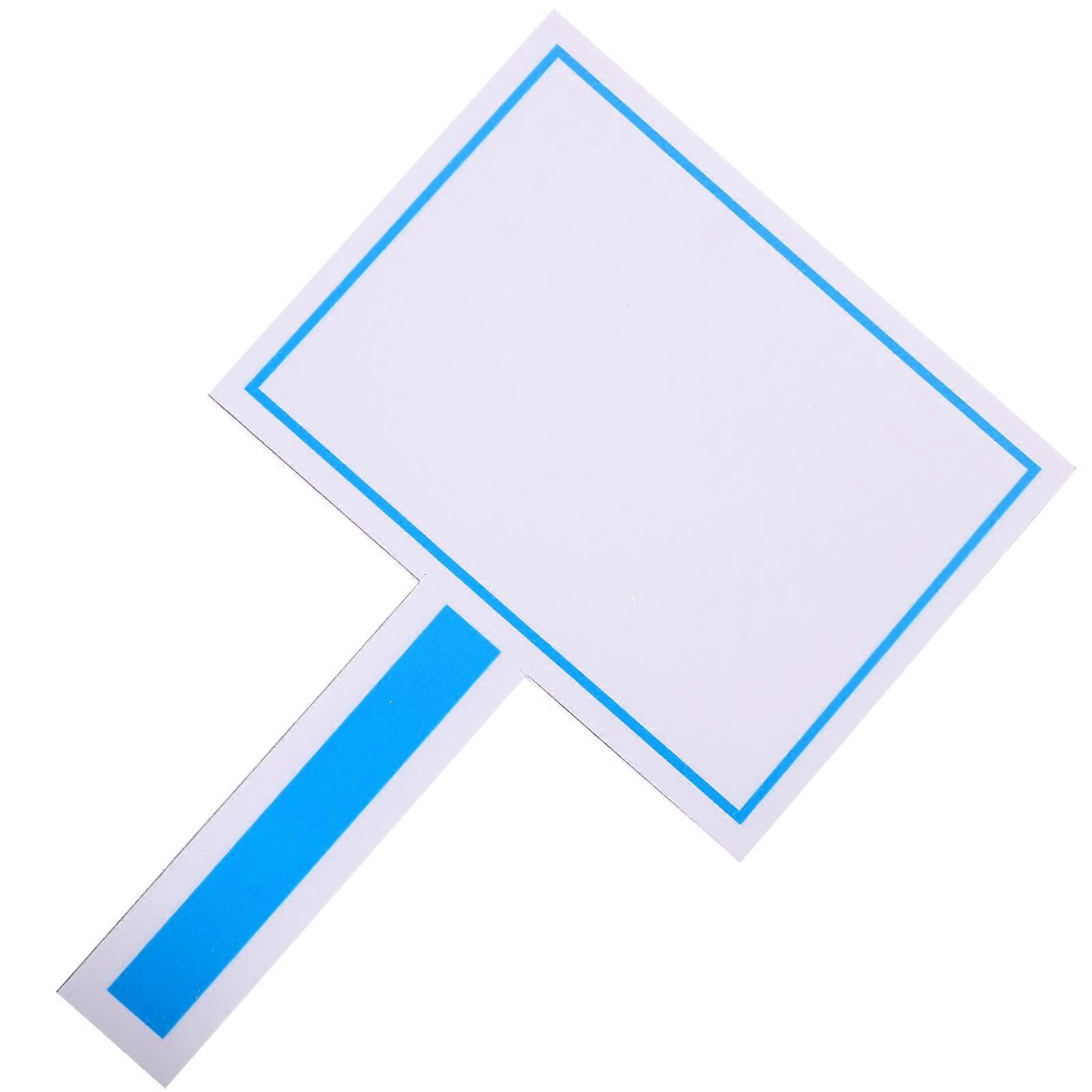 Handheld Whiteboard Judges Writable Scoreboard for Scoring 5Pcs