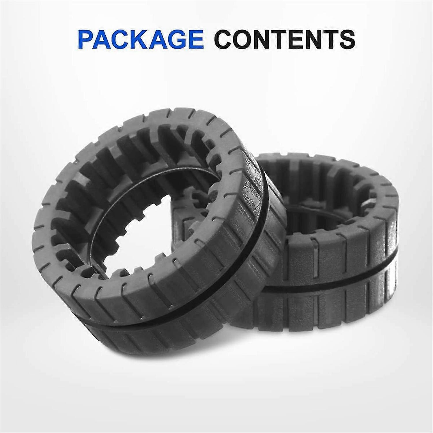 Non-Slip Replacement Wheel Tires for M6 (6110) (6012) (6112) (6113) Ultimate Robot Mop