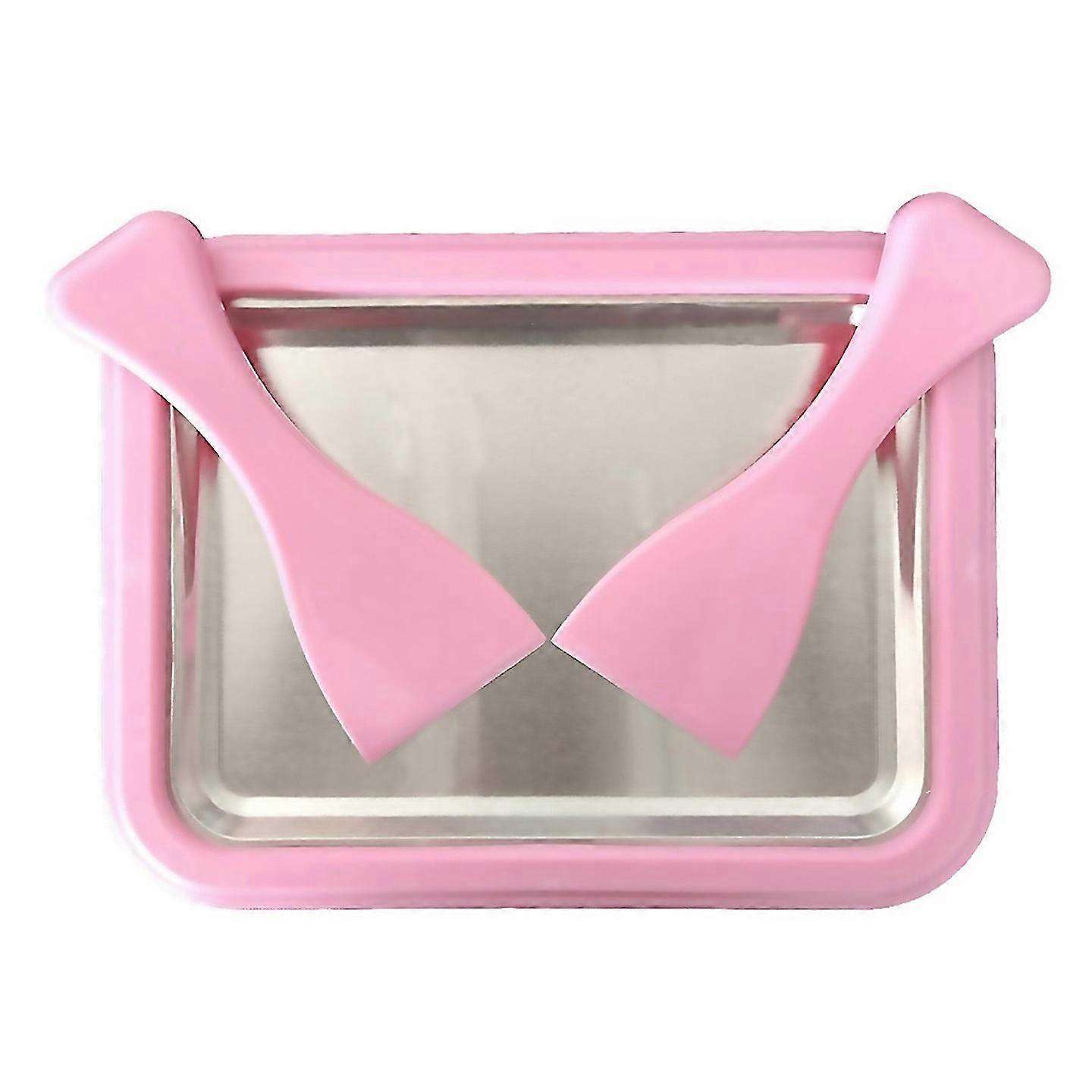 For Fried Yogurt Machine Homemade Mini Fried Ice Machine Pink