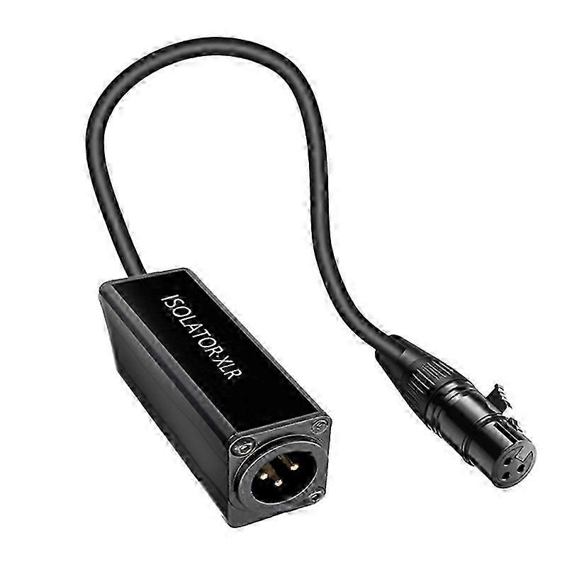 XLR Eliminates Noise Ground Loop Audio Isolator Eliminates Noise