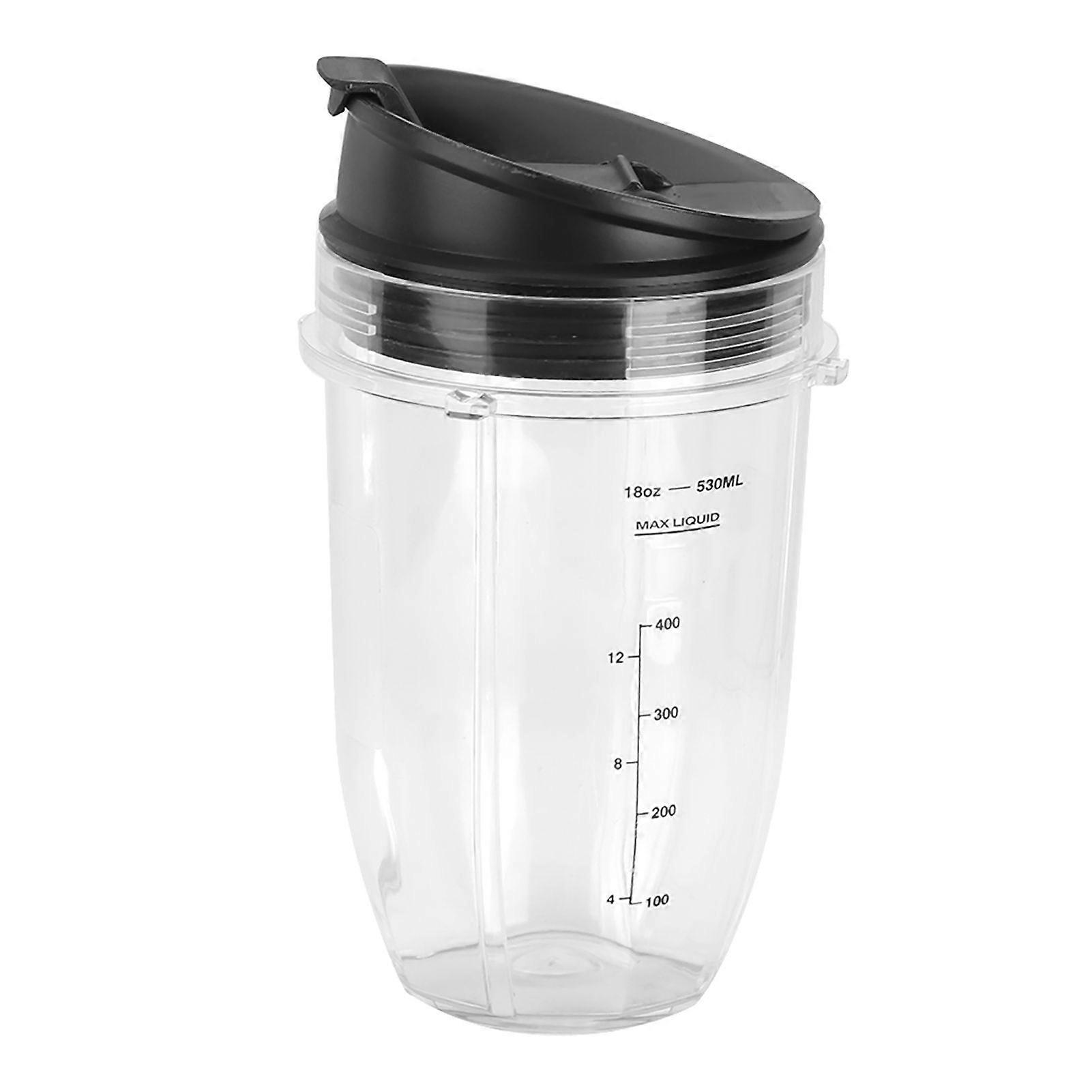 Cup  Lid Blender Part Kit for NINJA 900W 1000W Blender Accessory Replacement (18OZ)