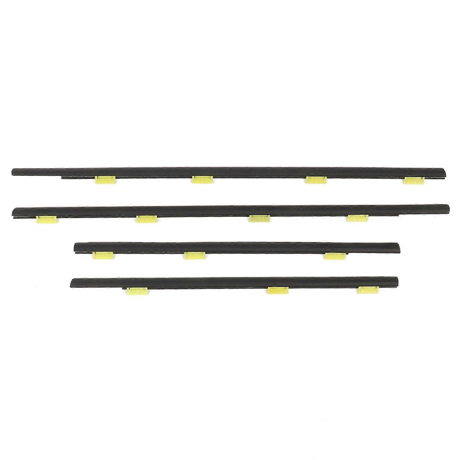 4pcs Weatherstrip Door Seal Belt 72450 SCA E01 Front Rear Outside Window Weatherstrip Belt for CRV 20022006