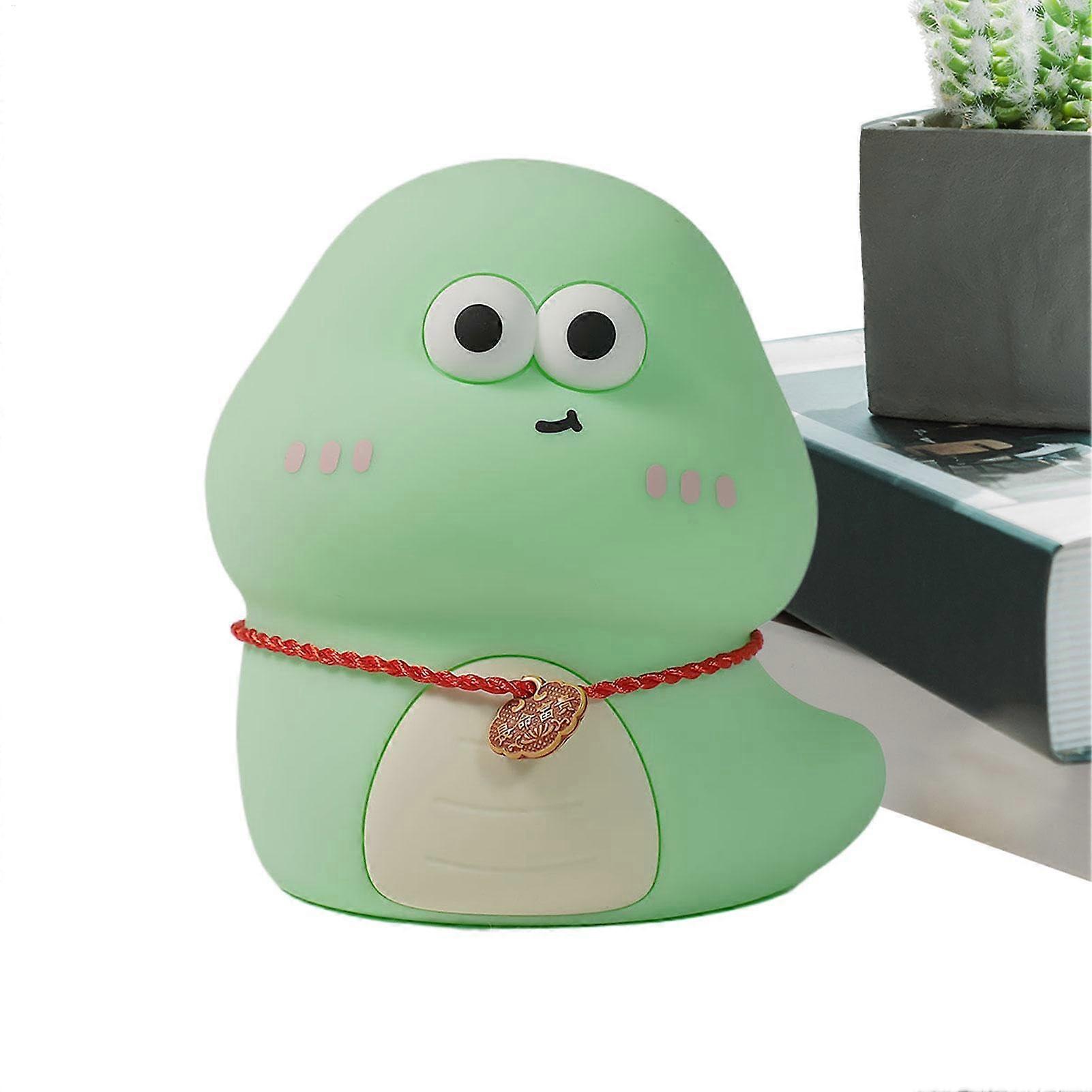 LED Night Light Silicone Touch Snake Lamp Rechargeable Night Light Soft Reading Light For Bedroom