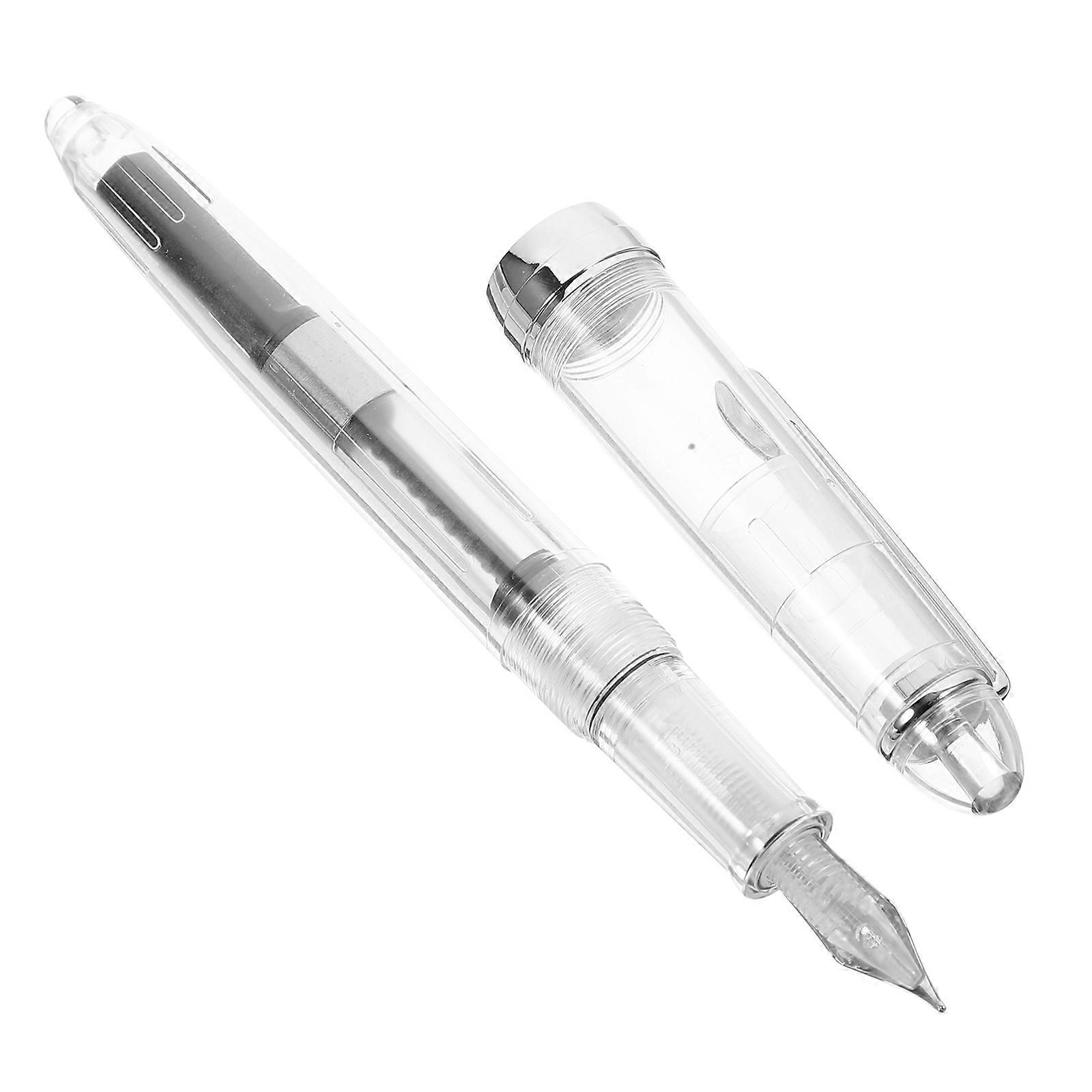 Reusable Calligraphy Fountain Pen Set 5Pcs Smooth Writing Ink Absorbers