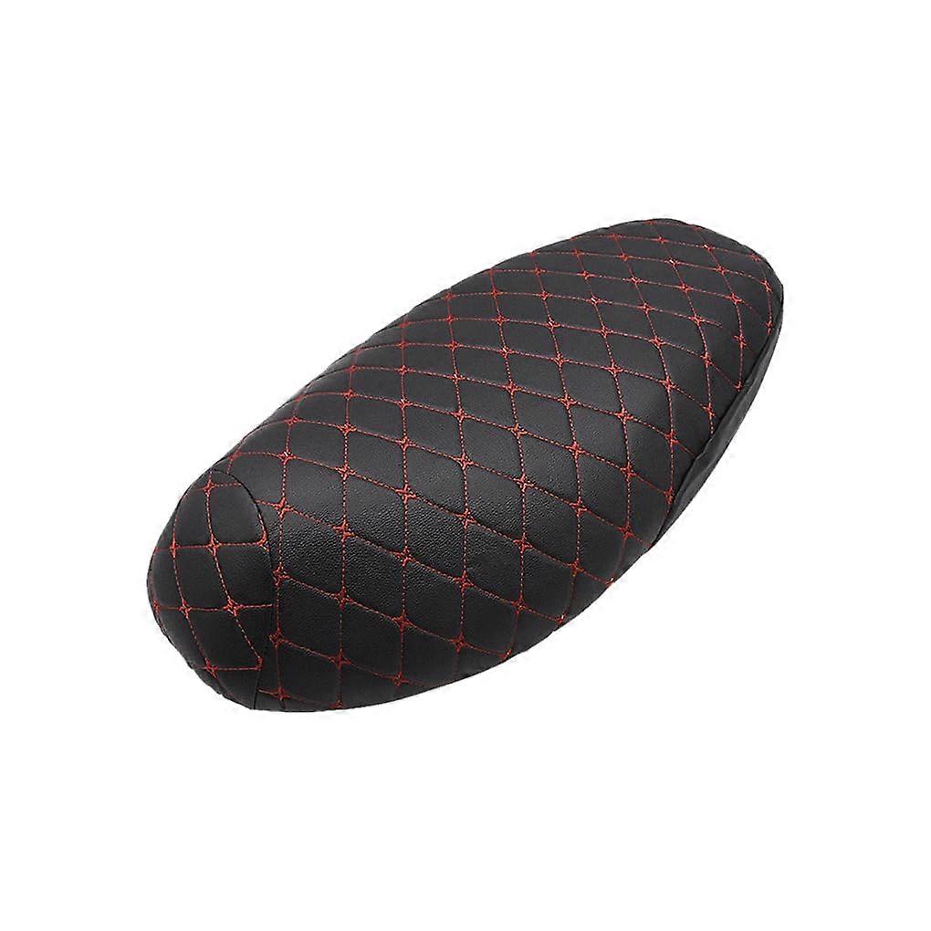 Motorcycle Seat Cover Replacement Size M Black Saddle Cushion Universal Fit