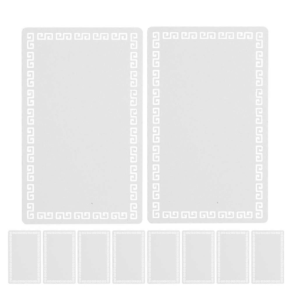 Sublimation Cards For Event Use Credit Card Size Heat Transfer Technology 50Pcs