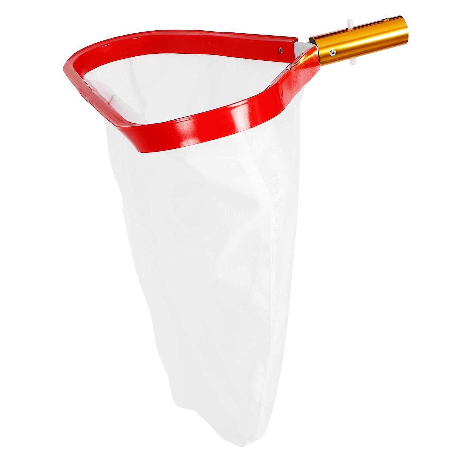 Red Pool Cleaning Net Fish Tank Cleaner for Efficient Pool Maintenance