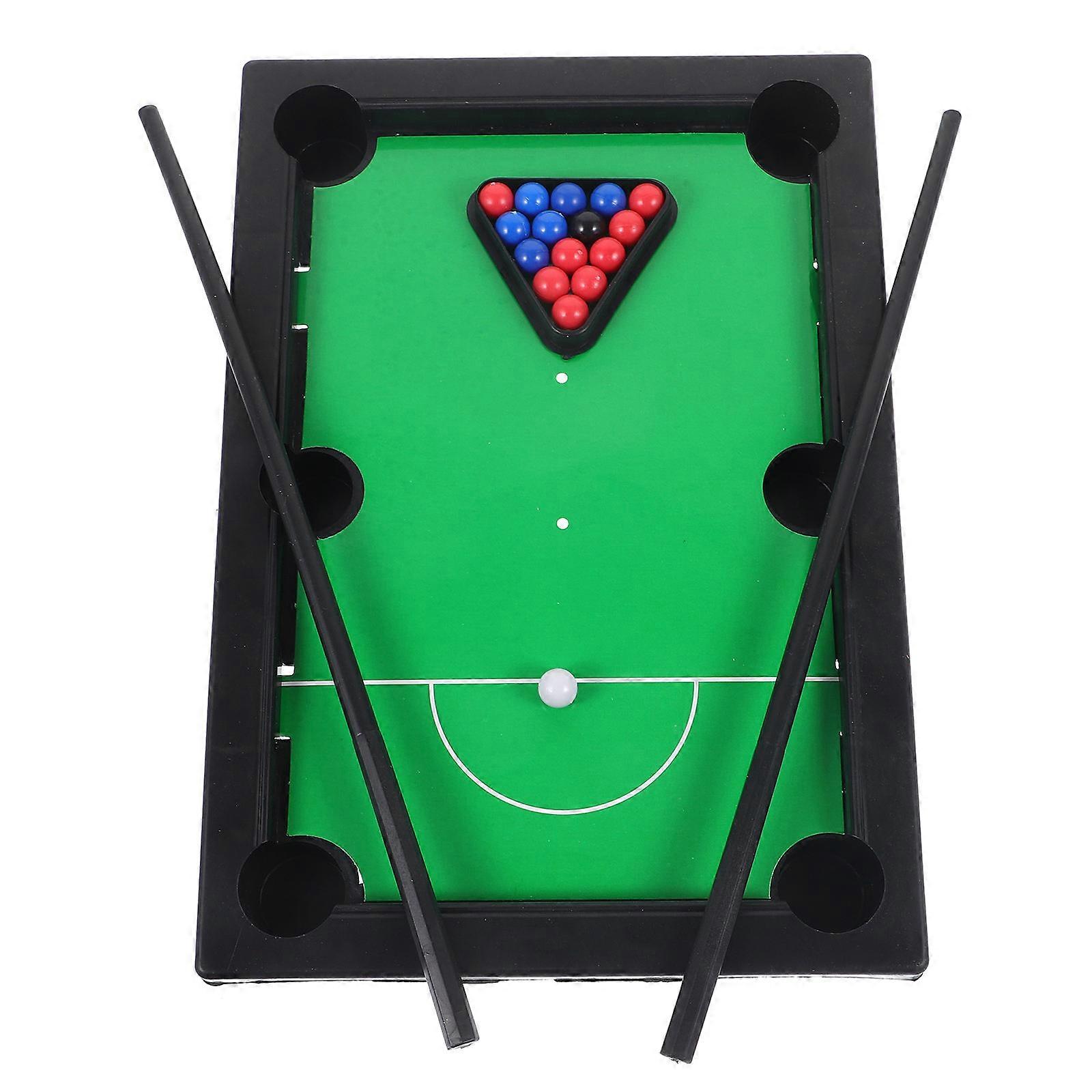 Mini Billiard Table Game Toy for Kids 3Sets Indoor Household Plaything