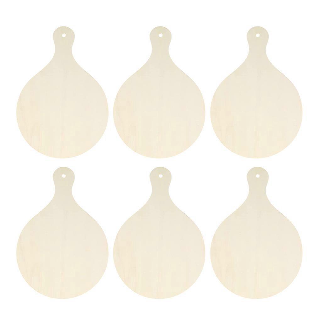 Wooden Cutting Board Tray with Handle for DIY Drawing 18Pcs Set