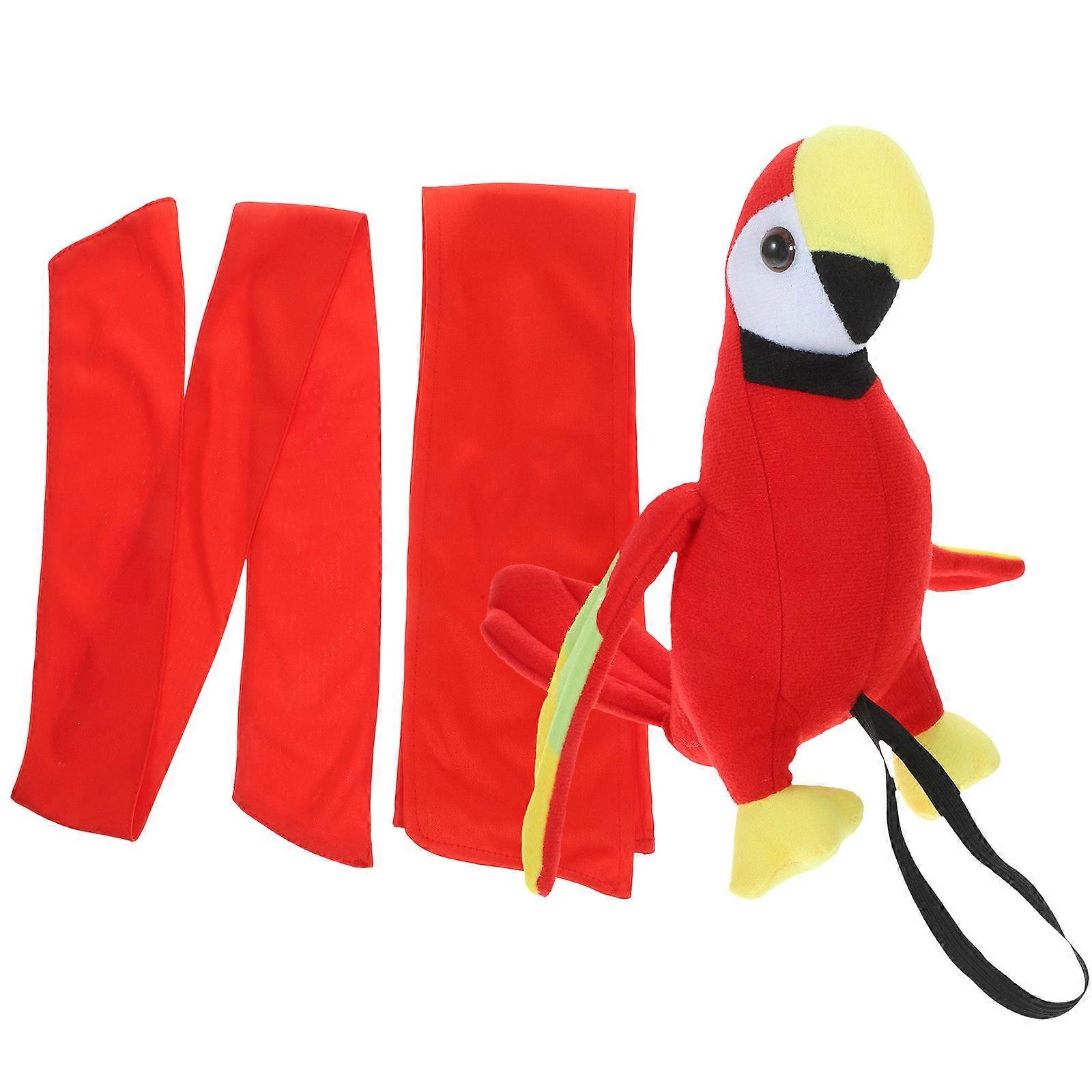 Pirate Costume Accessory Set Featuring Plush Parrot on Shoulder 2Sets