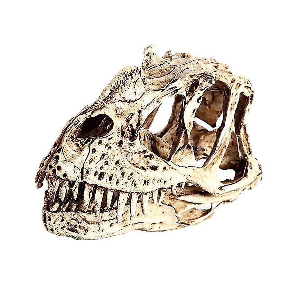 Simulation Dinosaur Skull Resin Crafts Ornament for Decoration