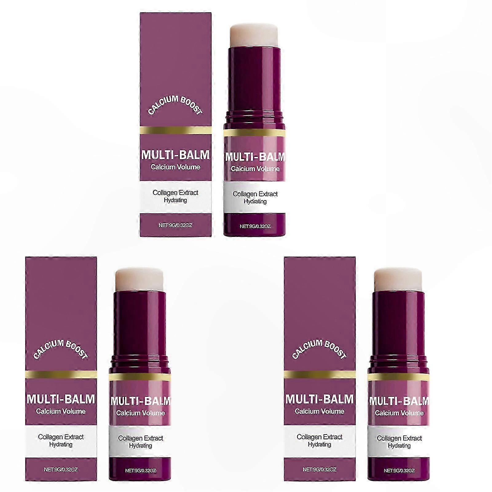 Hydrating Anti-Aging Multi Balm Stick for All Skin Types, Daily Moisturizing Primer