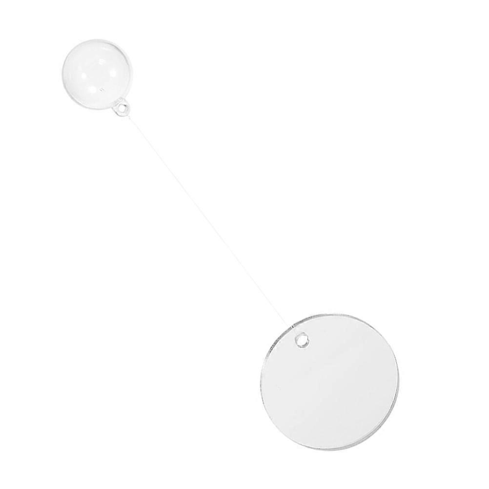 Aquarium Floating Ball Betta Fish Mirror for Training 4Pcs Set