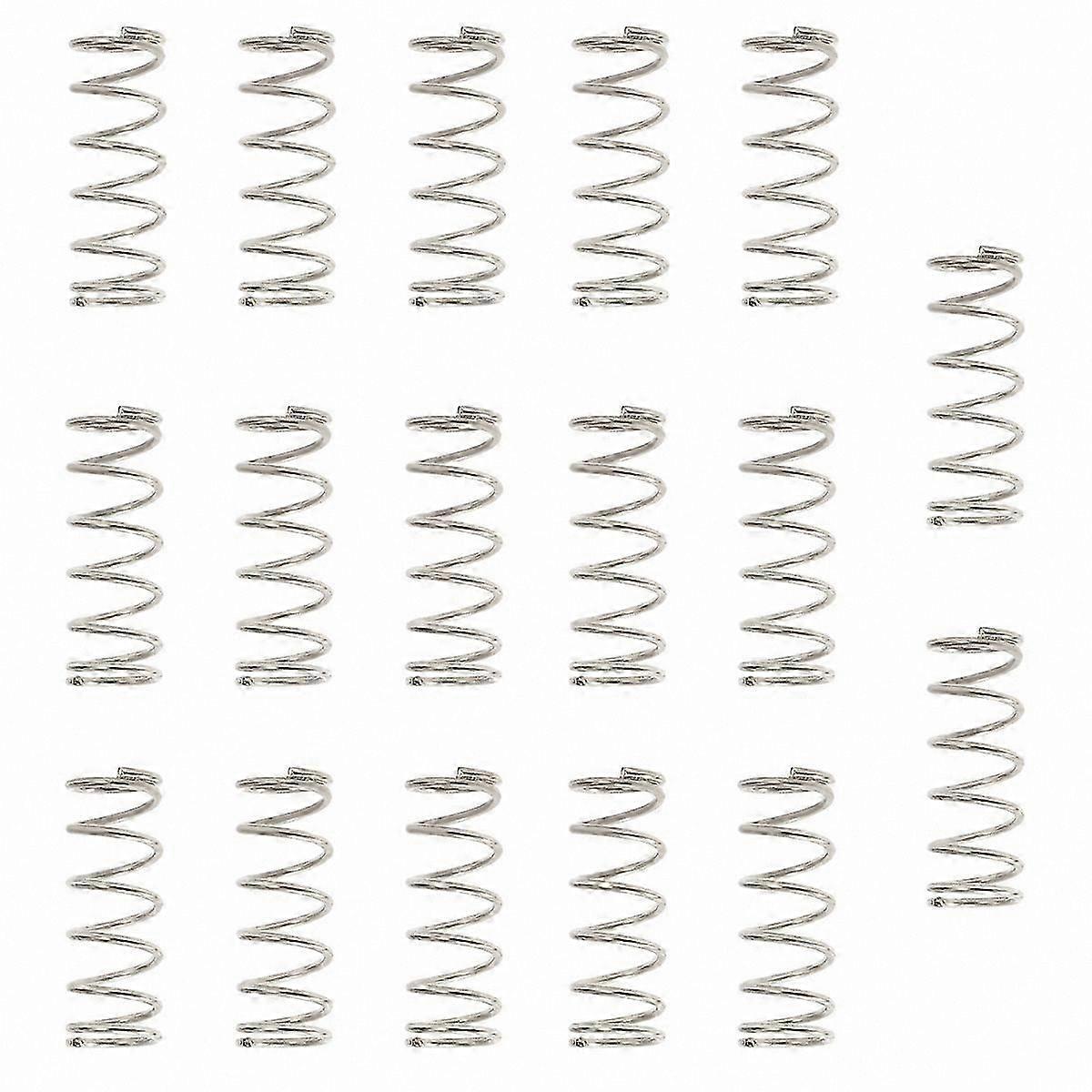 17-Piece Guitar Spring Set for Electric Bass Adjustment and Pickup Height Optimization in Music Practice