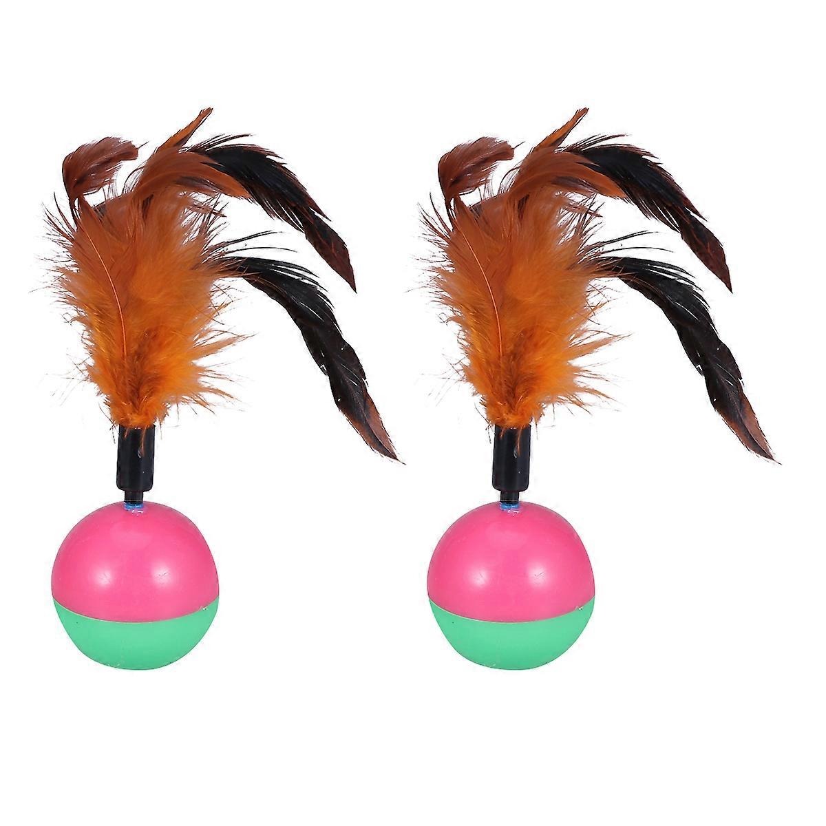 Cat Scratching Activity Toy Pet Cat Tumbler 4Pcs Pack