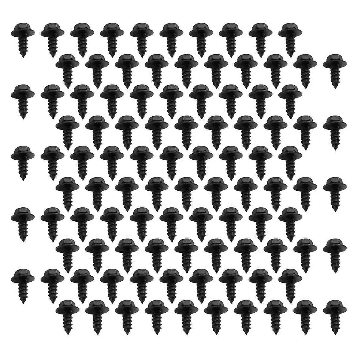 100 Pcs Screw Bolt Retainer Liner Under Cover Screw