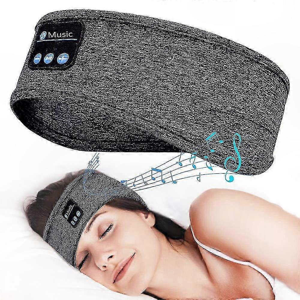 Wireless Sleep Headphones Bluetooth Headband, Grey for Comfortable Sleeping
