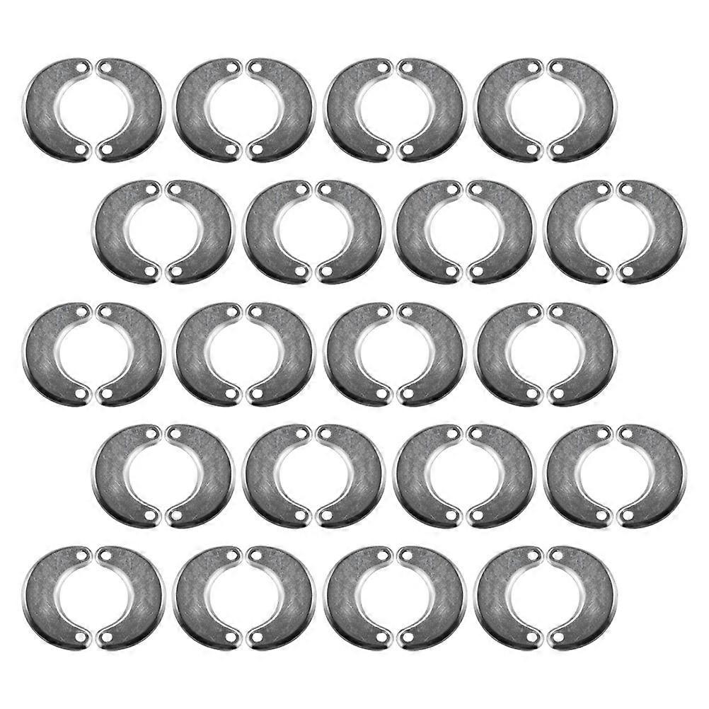 Metal Picture Frame Clips for Binding Photo Frames 100Pcs Silver