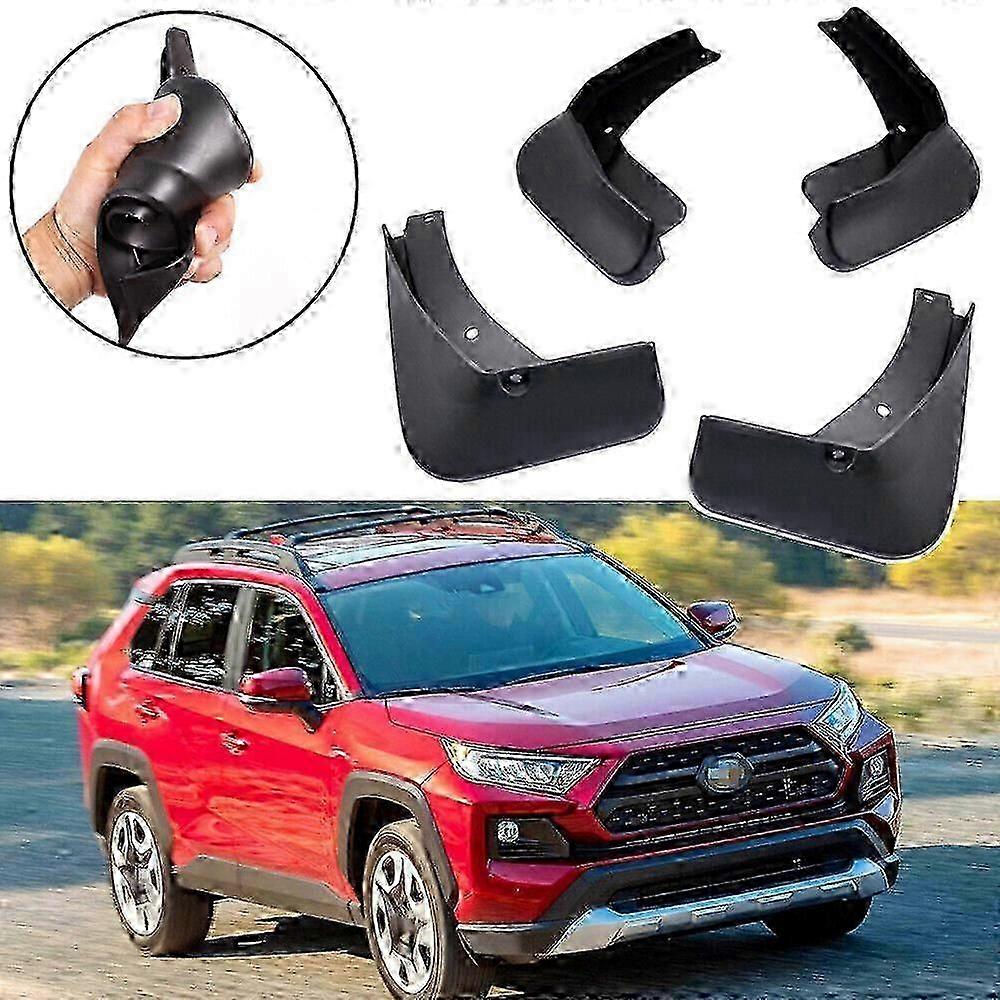 1Set Mudflaps Splash Guard Mudguard Fender for 19-24 Toyota RAV4 TRD Off-Road 26s