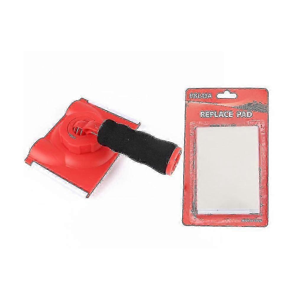 Latex Paint Edger Brush With Sponge Pads For Home Ceiling Painting