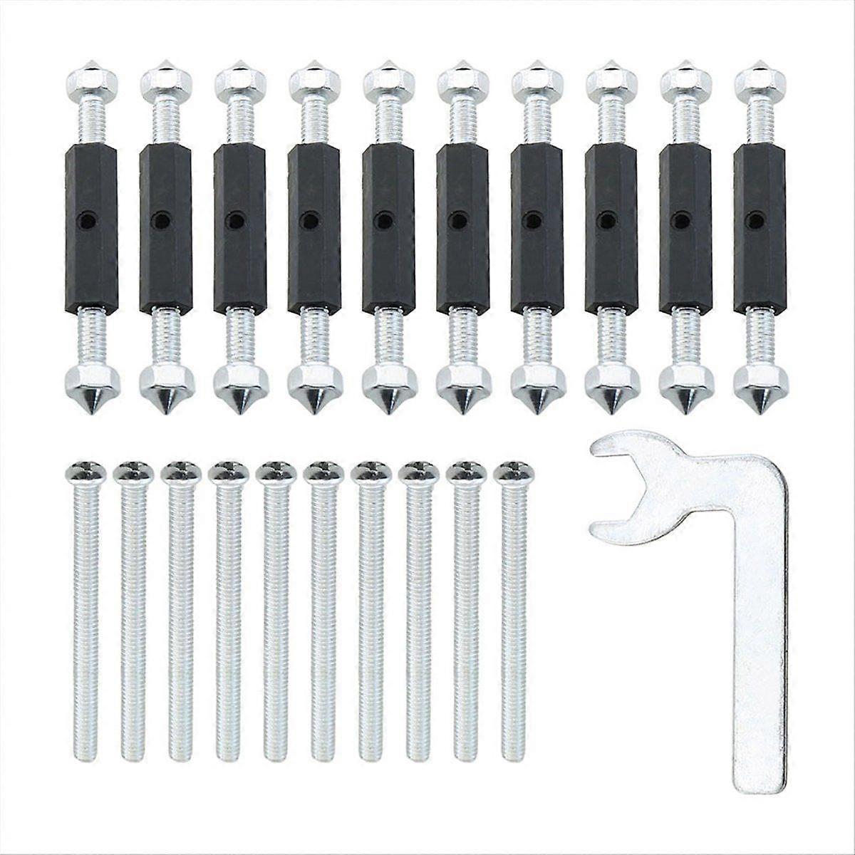 10PCS Manganese Steel Switch Socket Concealed Box Repairer Cassette Repair Unit Electrical Case wit