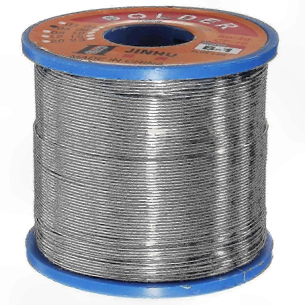 0.8mm Tin Lead Alloy Solder Wire with Rosin Core Flux, 400g for Electronics Projects