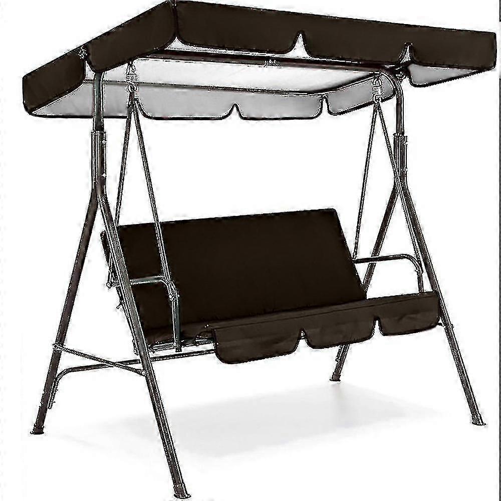 Garden Courtyard Waterproof Swing Roof with Seat (without Swing) for Lucky Brand - 210D Polyester Fabric