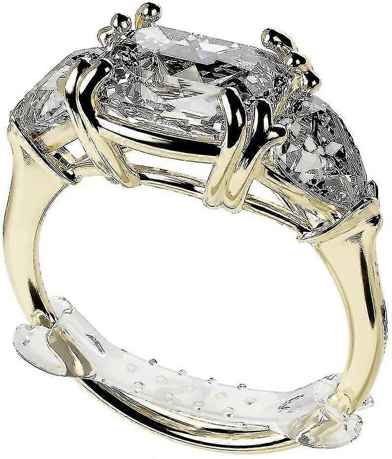 見えないリングサイズの調整、緩いリングに適した複数のサイズ