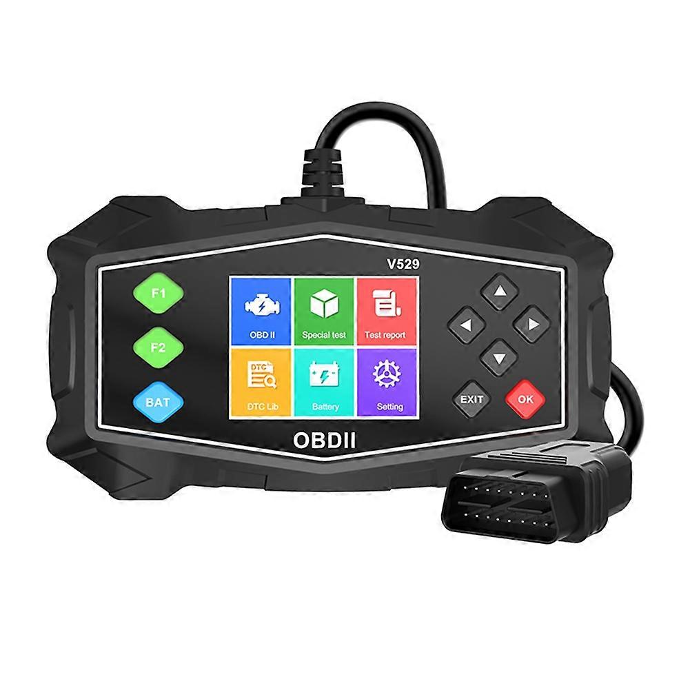 V529 OBD2 Car Scanner Multi-Functional OBD Vehicle Fault Detector Diagnostic Instrument OBD2 Scanner for Car