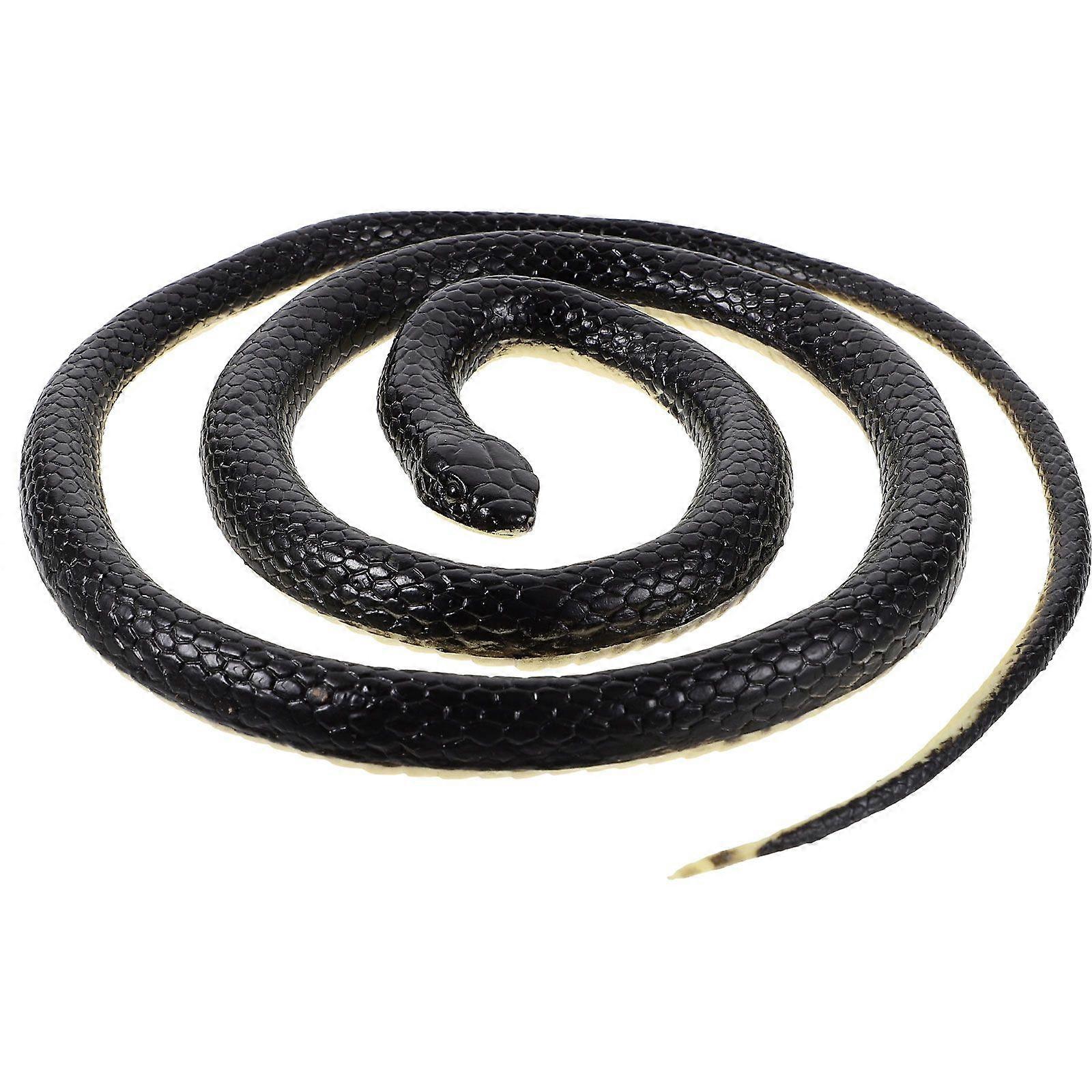 1pc Halloween Prank Snake Toy Funny Simulated Snake Props Realistic Snake Toy