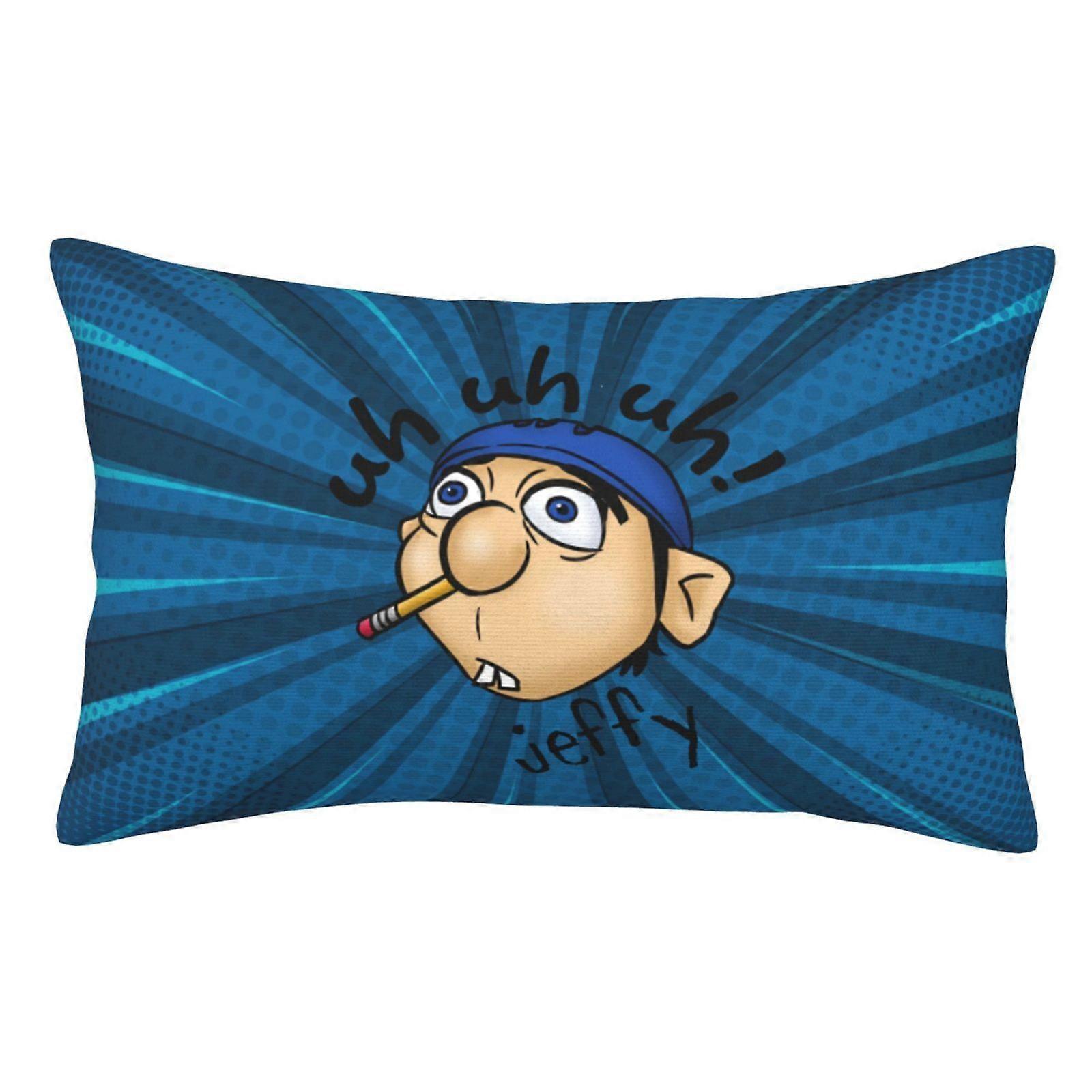 y1034 UH Jeffy SML Pillowcase Decor Cushion Pillow Covers With Hidden Zipper For Sofa Bed Dorm Car Couch Pillow Case cBZT3165