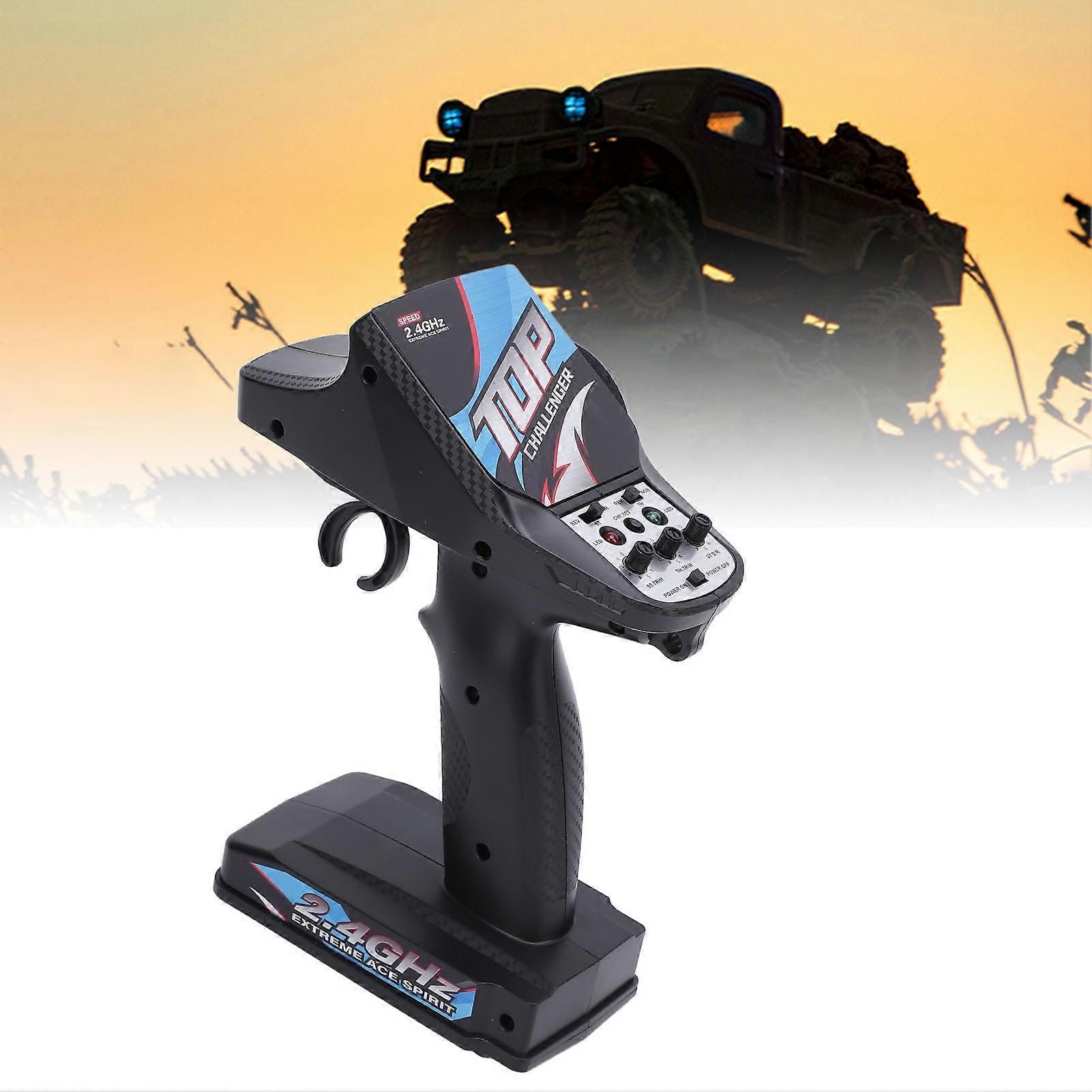 7 Channel RC Transmitter and Receiver Portable RC Remote Controller for WLtoys RC Crawler Cars Off Road Trucks 