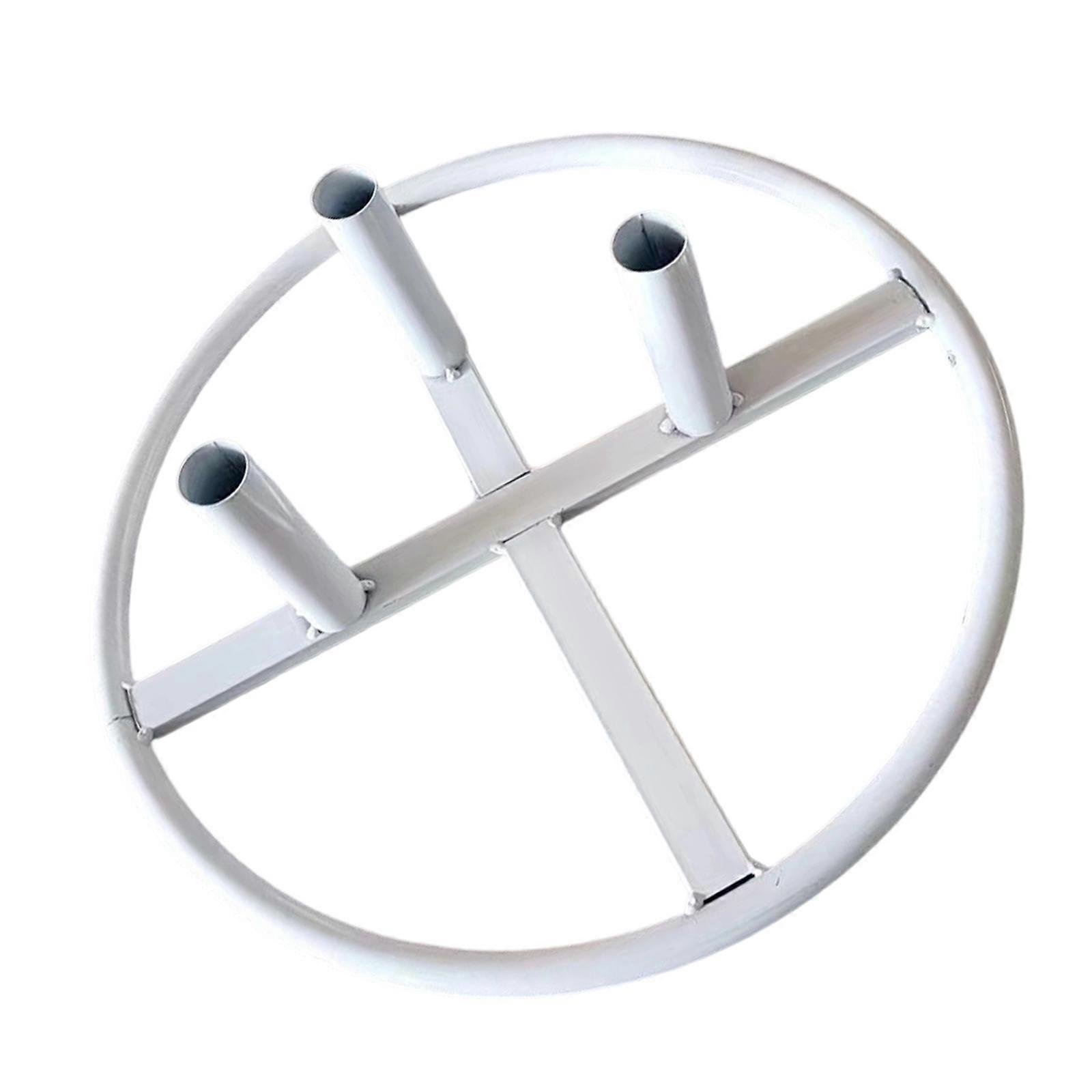 Elegant Flower Ple Display Stand Base for Large Flower Arrangement Perfect for Creating Stunning Wedding Backdrop  White