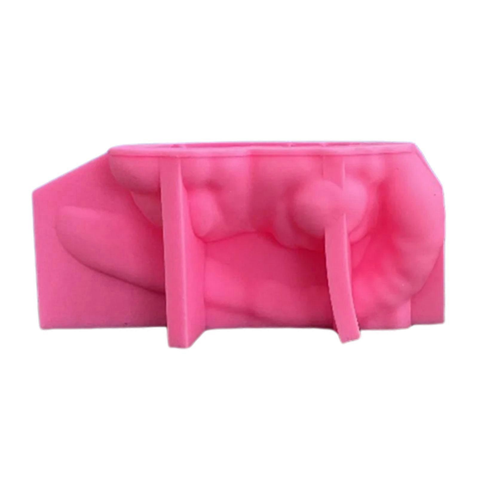 Sleeping Dog with Wing Silicones Molds for Candle Chocolate Fondant Decorations, Sleeping Dog Shaped Silicones Molds Multicolor