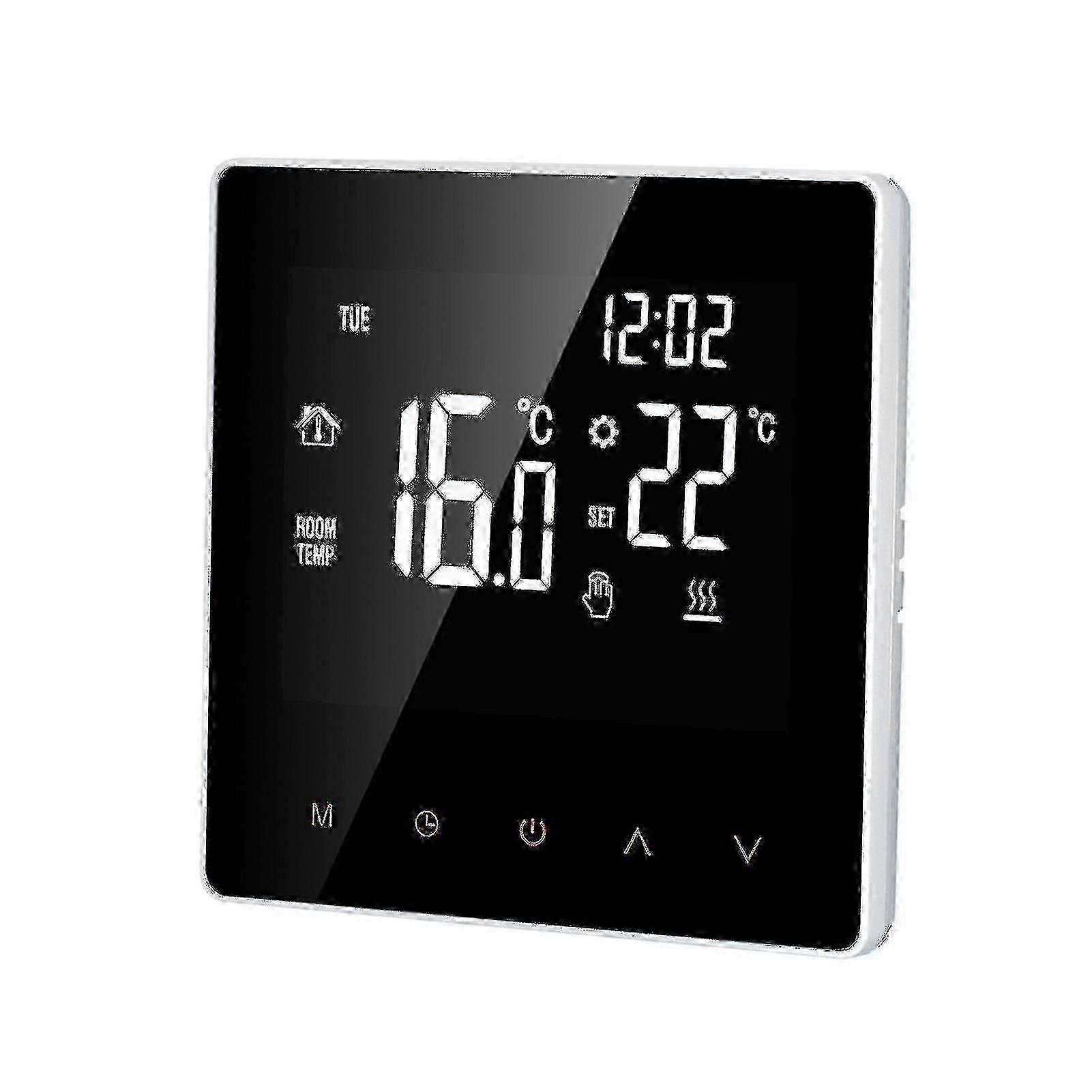 Wi-fi Smart Thermostat Digital Temperature Controller Tuya App Control Lcd Displaytouch Screen Week Programmable Electric Floor Heating Thermostat For