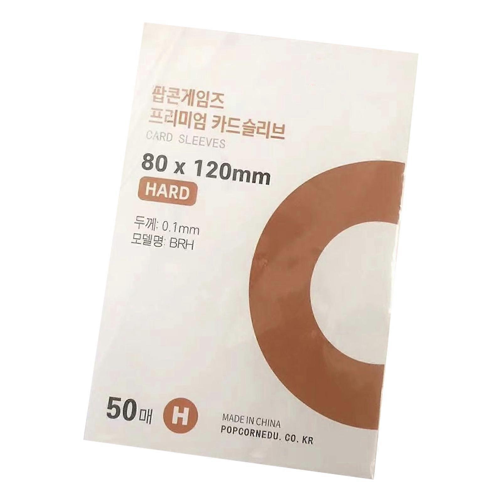 Photocard Protector Kpop Card Sleeves Clear Card Holders Practical Card Protector Easy to Use for Photocard Album Cards Multicolor