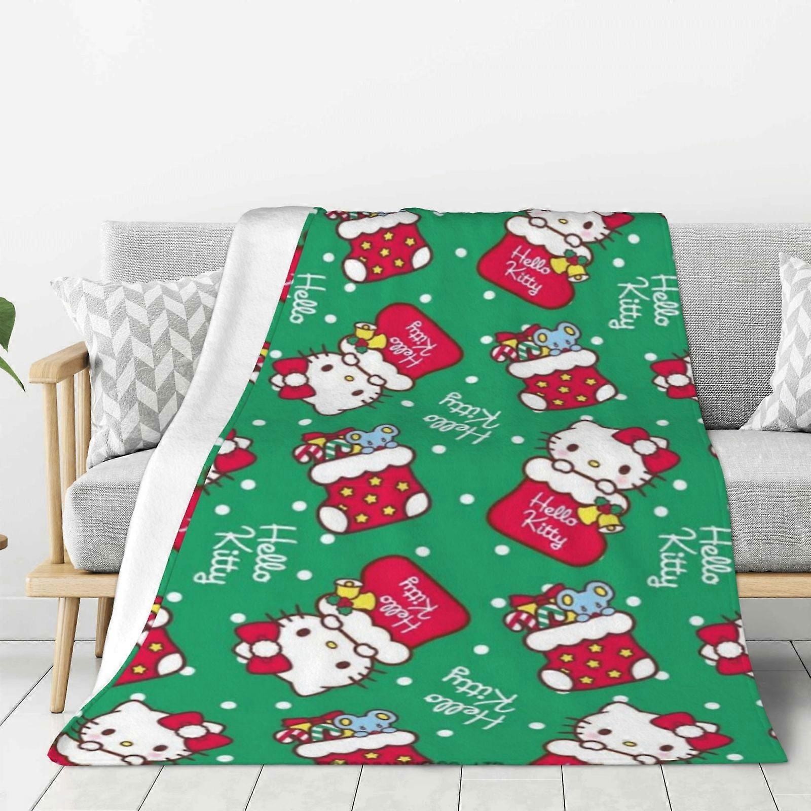 Couverture polaire Hello Kitty ultra douce et confortable, literie pour enfants - Super douce 60"X50"