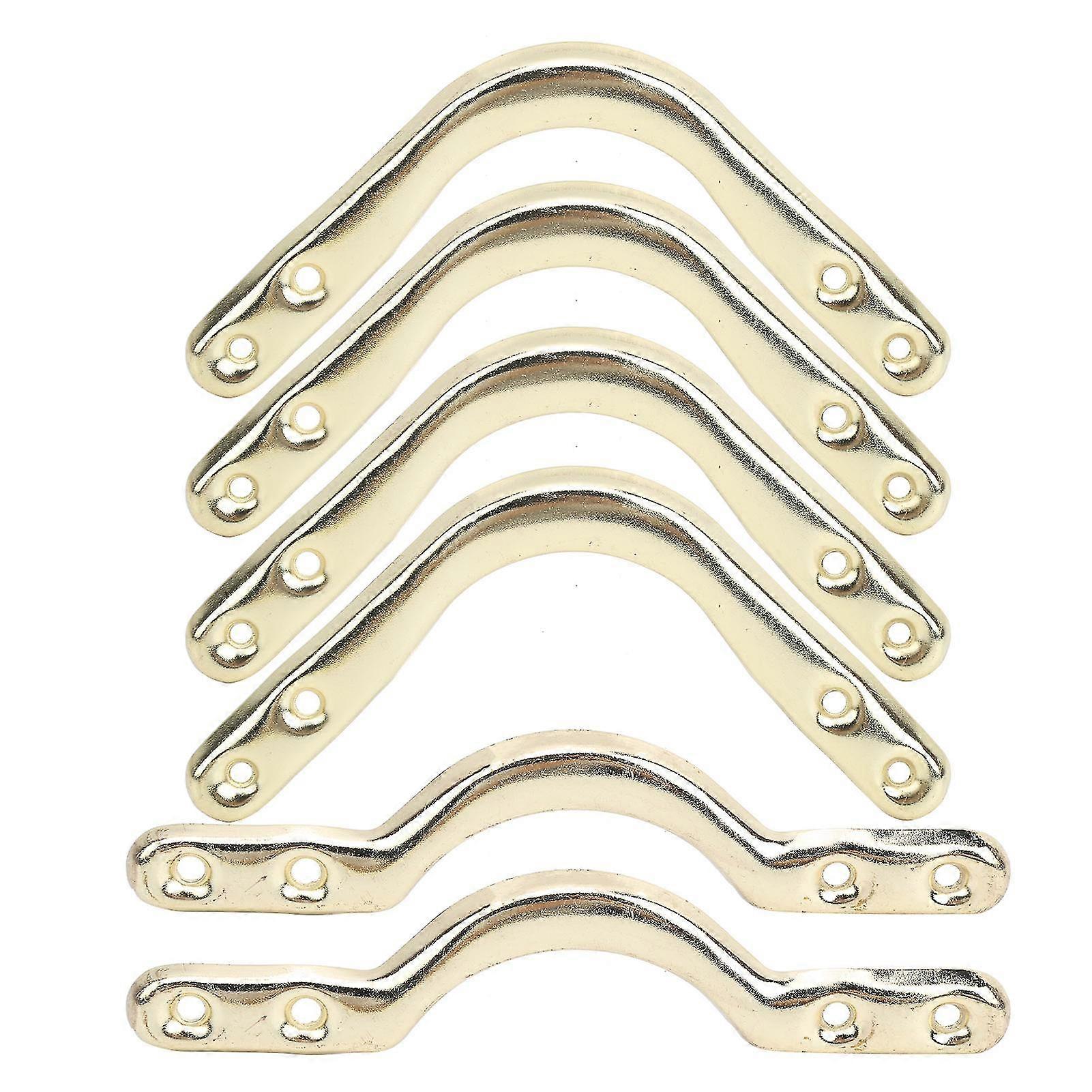 Pool table pocket brackets for web net bags - 6Pcs corner set