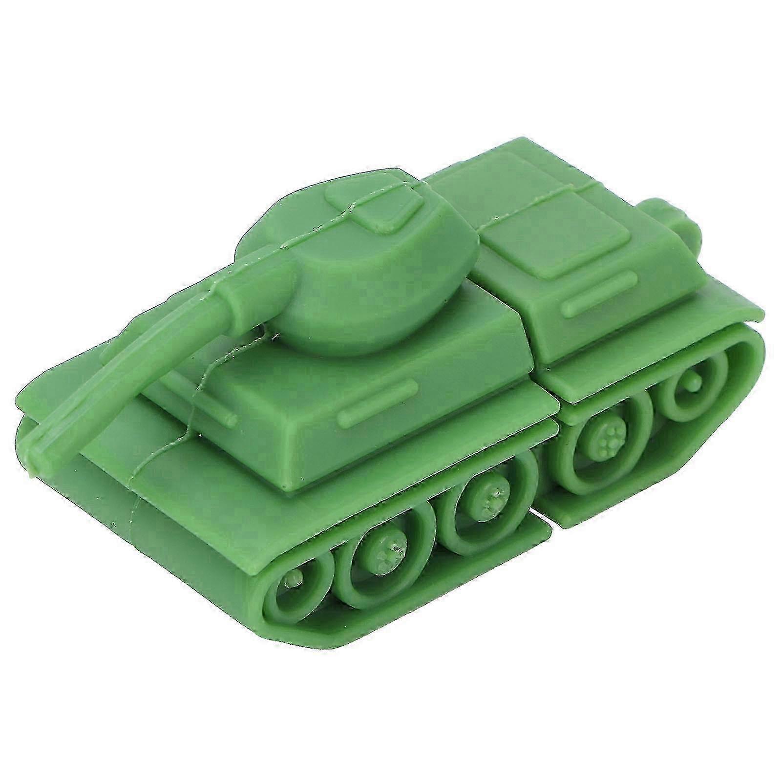 Flash Memory Portable Cartoon TankShaped 2.0 USB Pendrive Disk for PC Tablet Information Storage Data Transmission(32GB )