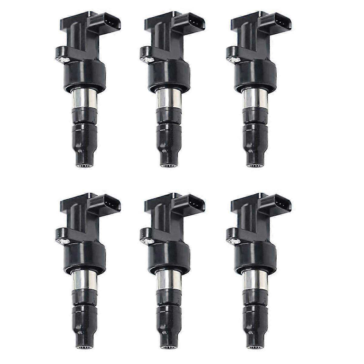 6Pcs Ignition Coils UF435 C2S42673,C2S11480 for X-Type S-Type 2.5L 3.0L 2002-2008