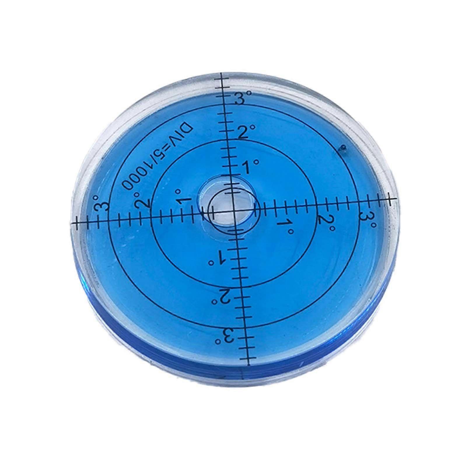 Gardenne Level Bubble Scale Level Bubble Level Ruler High Precision Golf Ball Round Bubble Level for Convenient Clear Scale (Level)