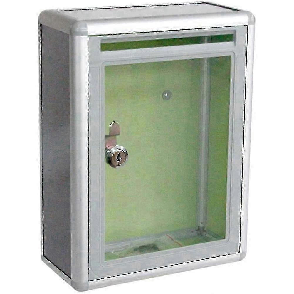 Proposal Box with Lock and Key Small Lockable Metal Wall Mounted Home Office Proposal Boxgray SZRH