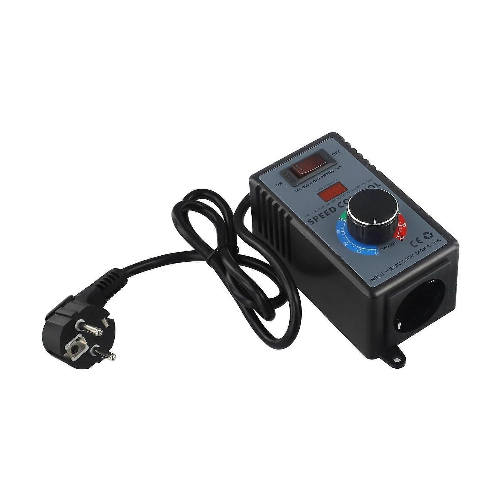 15A Speed Controller ABS Plastic Adjustable Dimming