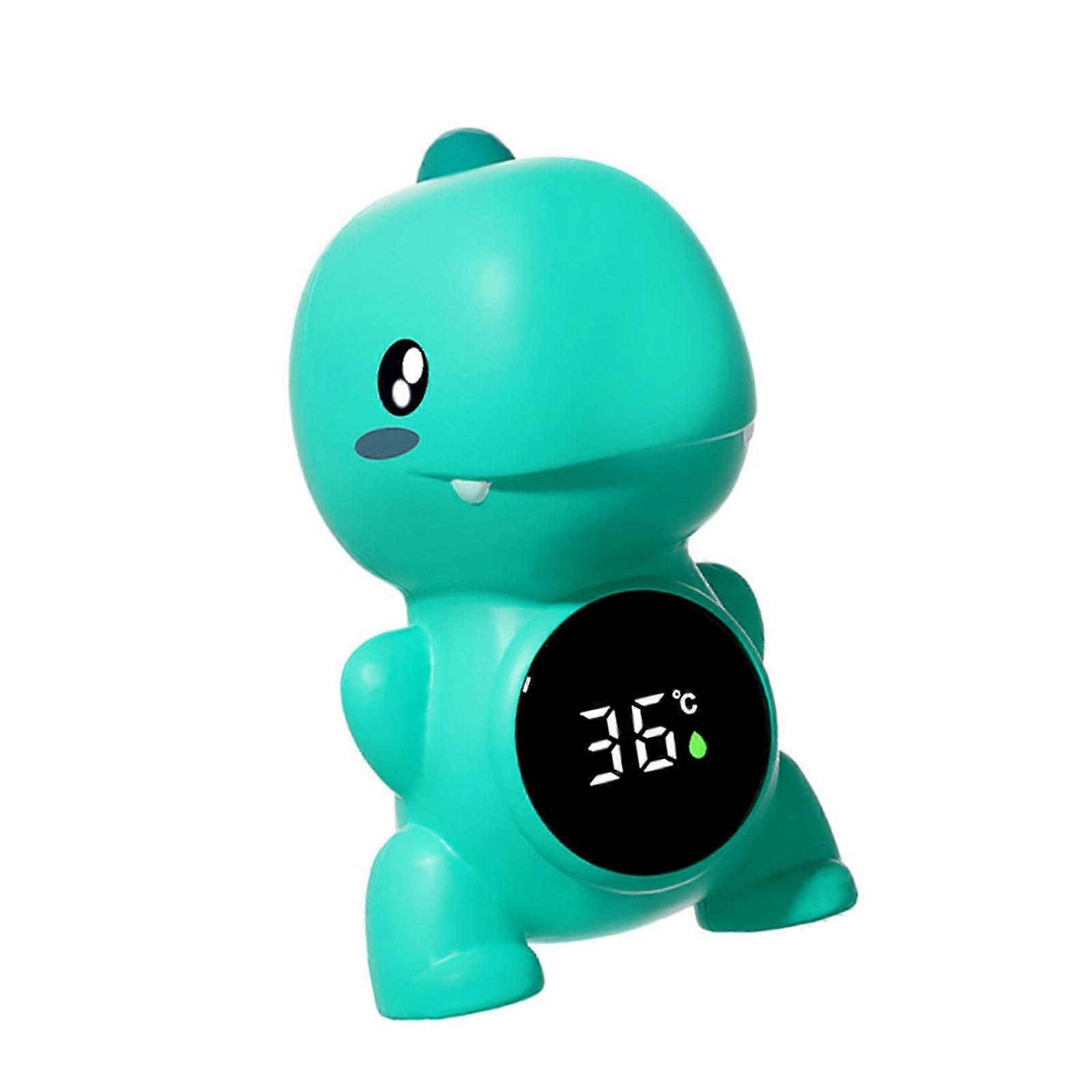 Baby Bath Thermometer with Dinosaur Shape, Auto Shutoff & Digital Display for Infant Safety