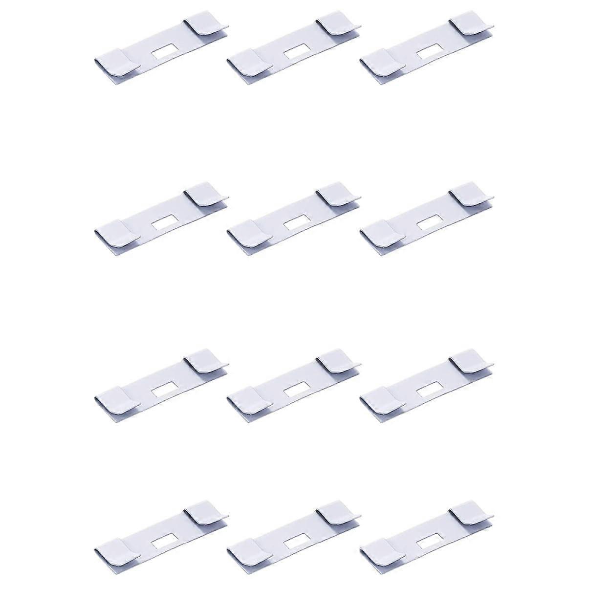 12pcs Vertical Blind  Tabs Metal Vane Savers Clips for Window Blind Slat Replacement