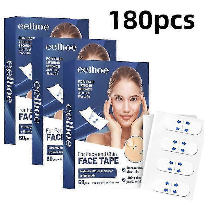 Invisible Thin, V-Shape Face Facial Label Lift Up Adhesive Tape